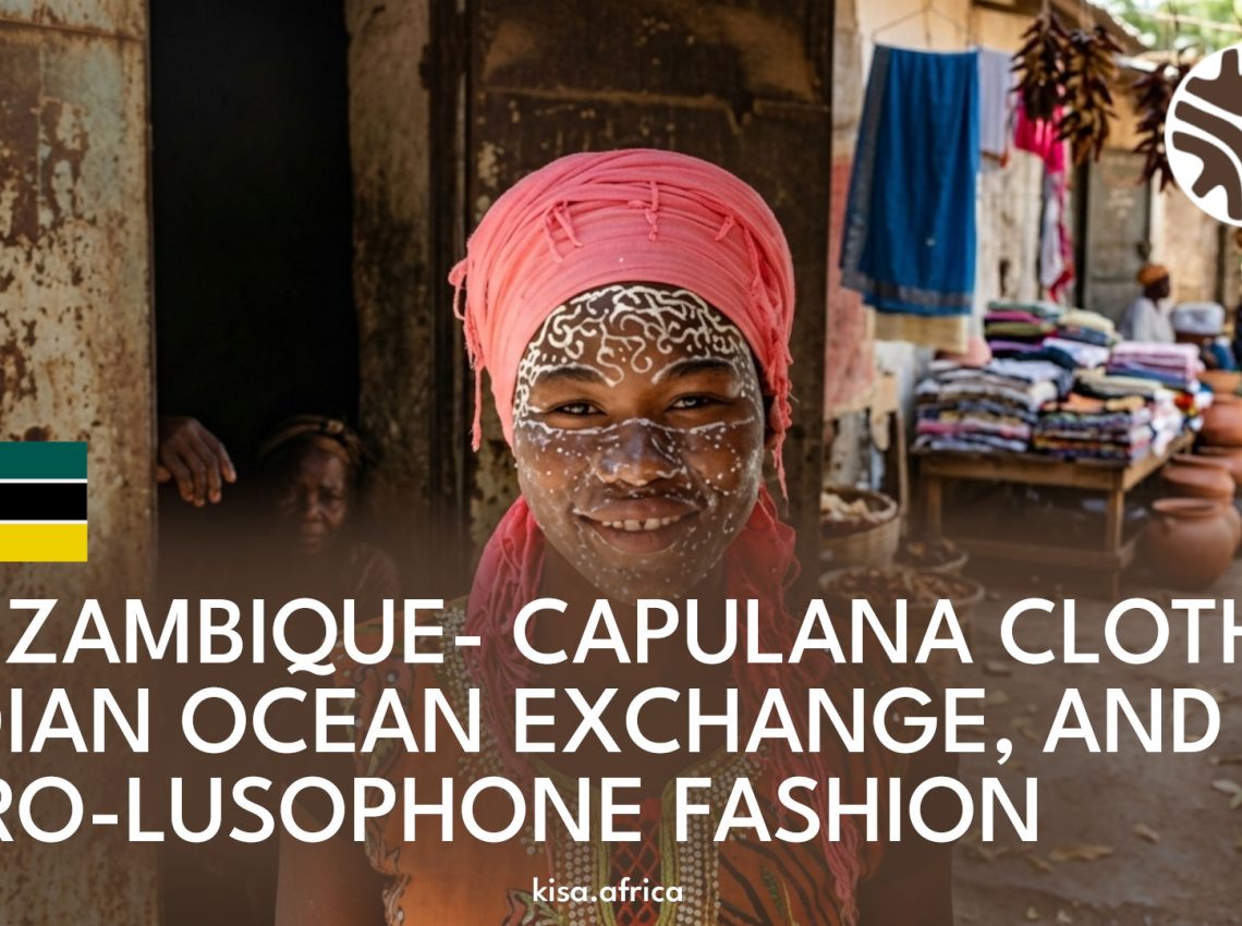 MOZAMBIQUE- CAPULANA CLOTH, INDIAN OCEAN EXCHANGE, AND AFRO-LUSOPHONE FASHION